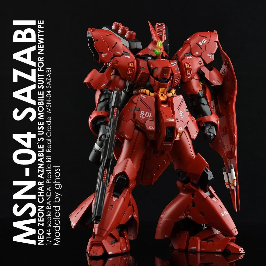 G-Rework Water Decal For RG Sazabi - A-Z Toy Hobby