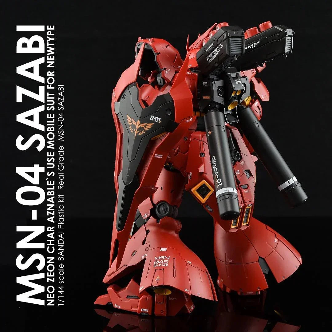 G-Rework Water Decal For RG Sazabi – A-Z Toy Hobby