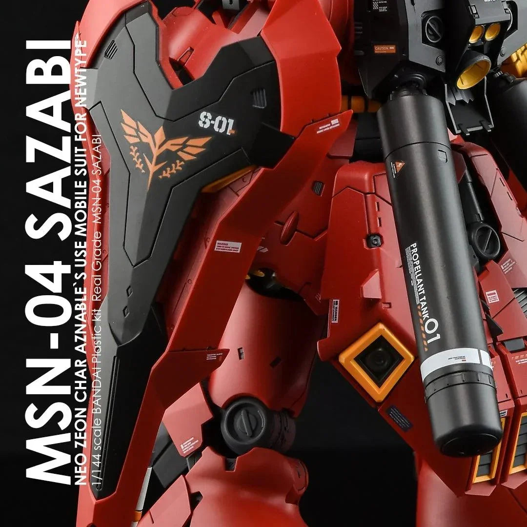 G-Rework Water Decal For RG Sazabi – A-Z Toy Hobby
