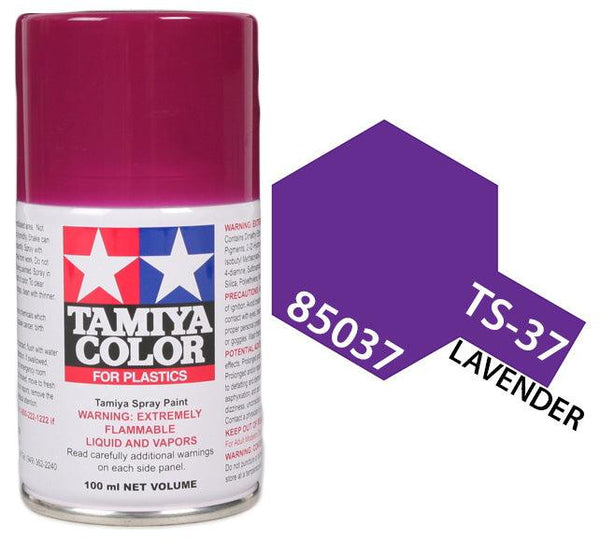 Tamiya 85037 TS-37 Lavender Lacquer Spray Paint 100ml TAM85037 - A-Z Toy Hobby