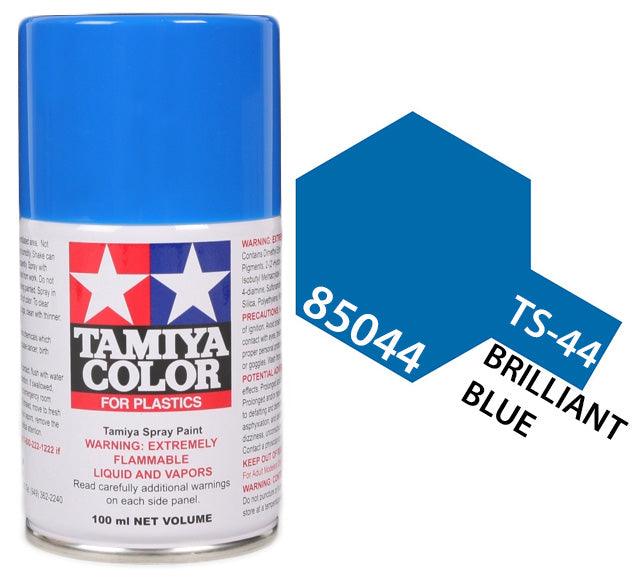 Tamiya 85044 TS-44 Brilliant Blue Lacquer Spray Paint 100ml TAM85044 - A-Z Toy Hobby