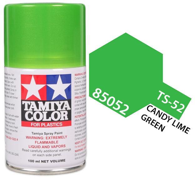 Tamiya 85052 TS-52 Candy Lime Green Lacquer Spray Paint 100ml TAM85052 - A-Z Toy Hobby