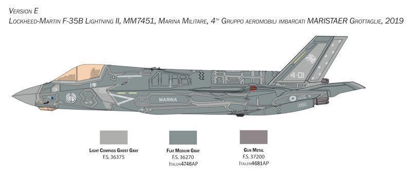 Italeri #2810 F-35 B Lightning II STOVL Version 1/48 Model Kit - A-Z Toy Hobby