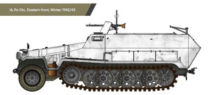 Academy 13540 German Sd.Kfz.251/1 Ausf.C 1/35 Model Kit - A-Z Toy Hobby