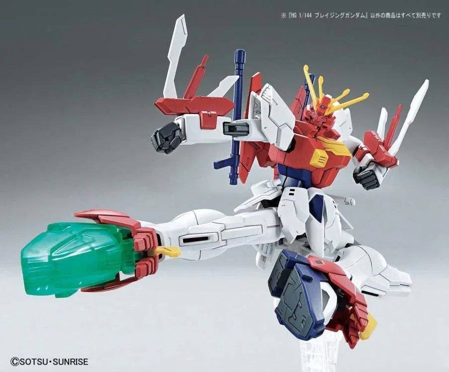 Bandai 04 Blazing Gundam HG GBB 1/144 Model Kit – A-Z Toy Hobby