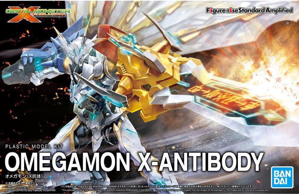 Bandai Digimon Omegamon X-Antibody Amplified Figure-rise Model Kit - A-Z Toy Hobby