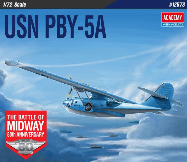 Academy 12573 USN PBY-5A "Battle of Midway" 1/72 Model Kit - A-Z Toy Hobby