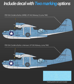 Academy 12573 USN PBY-5A "Battle of Midway" 1/72 Model Kit - A-Z Toy Hobby