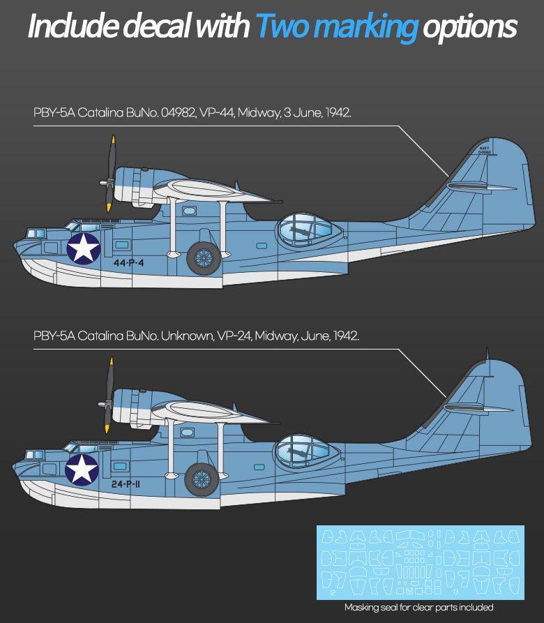 Academy 12573 USN PBY-5A "Battle of Midway" 1/72 Model Kit - A-Z Toy Hobby