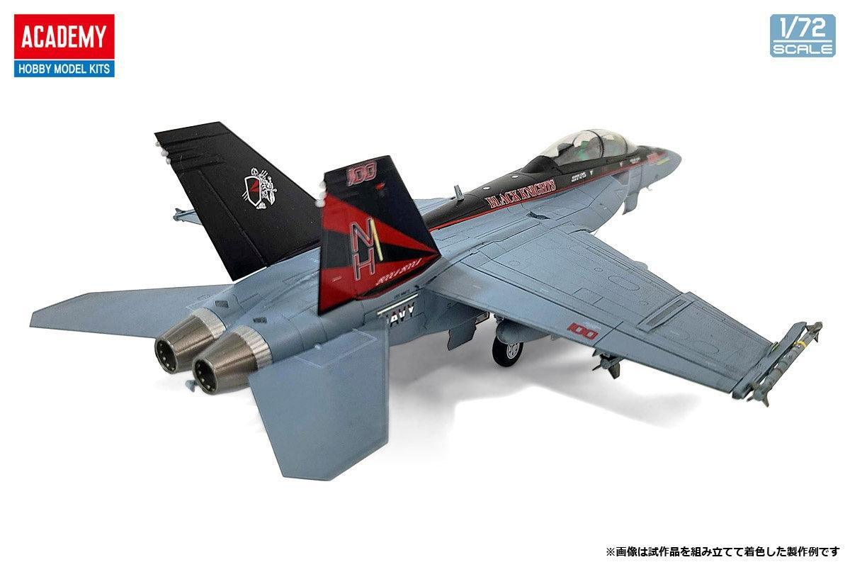 Academy 12577 USN F/A-18F "VFA-154 Black Knights" 1/72 Model Kit - A-Z Toy Hobby