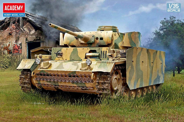Academy 13545 German Panzer III Ausf.L "Battle of Kursk" 1/35 Model Kit - A-Z Toy Hobby