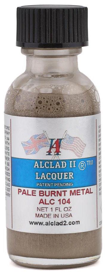 Alclad II ALC-104 Pale Burnt Metal Lacquer Paint 1oz - A-Z Toy Hobby