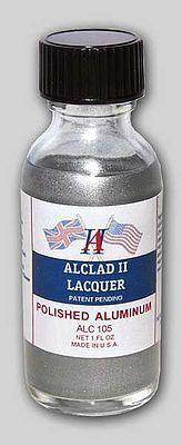 Alclad II ALC-105 Polished Aluminum Lacquer Paint 1oz - A-Z Toy Hobby