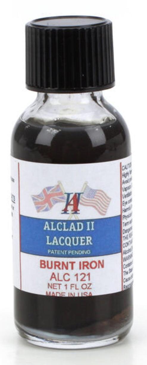 Alclad II ALC-121 Burnt Iron Lacquer Paint 1oz - A-Z Toy Hobby