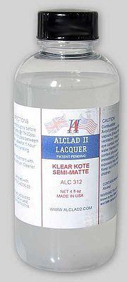 Alclad II ALC-312 Klear Kote Semi Matte Clear Top Coat Paint 4oz - A-Z Toy Hobby