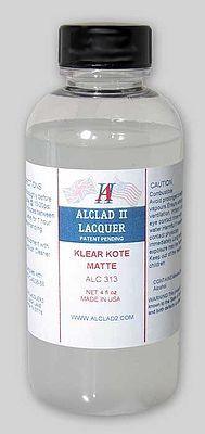 Alclad II ALC-313 Klear Kote Matte Clear Top Coat Paint 4oz - A-Z Toy Hobby