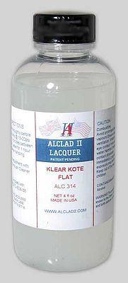 Alclad II ALC-314 Klear Kote Flat Clear Top Coat Paint 4oz - A-Z Toy Hobby