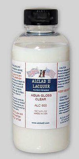 Alclad II ALC-600 Aqua Gloss Clear Top Coat Paint 4oz - A-Z Toy Hobby