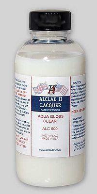 Alclad II ALC-600 Aqua Gloss Clear Top Coat Paint 4oz - A-Z Toy Hobby