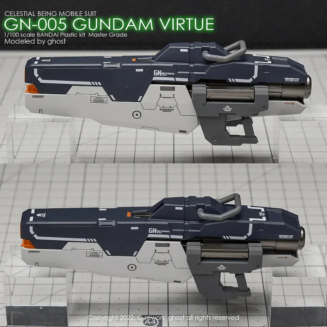 G-Rework Water Decal For MG Virtue - A-Z Toy Hobby
