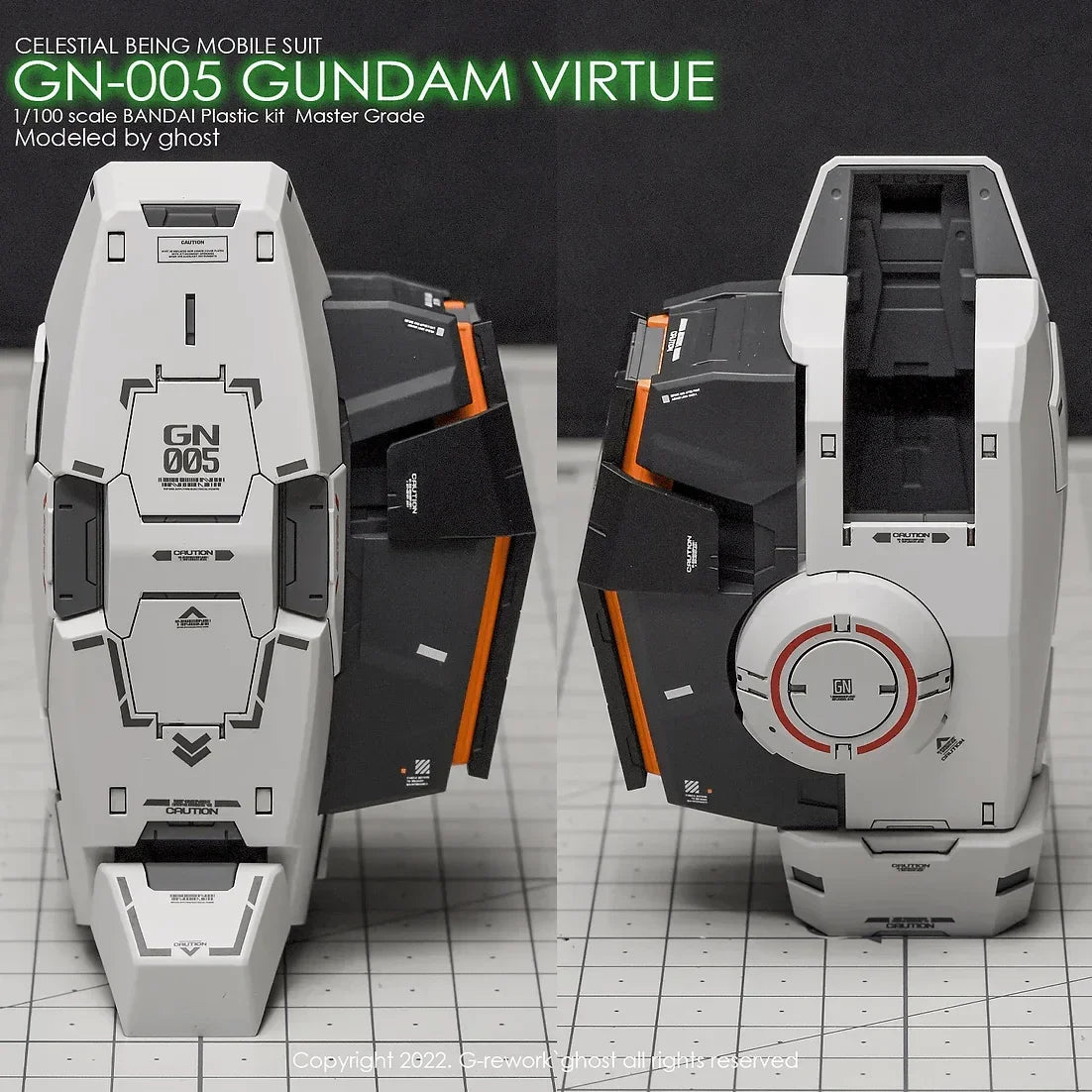G-Rework Water Decal For MG Virtue - A-Z Toy Hobby