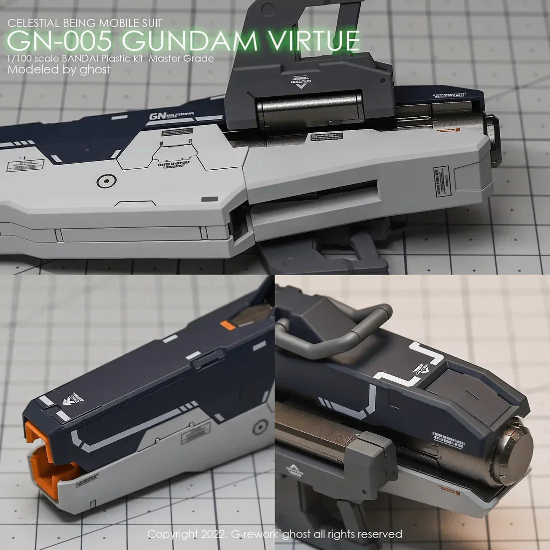 G-Rework Water Decal For MG Virtue - A-Z Toy Hobby