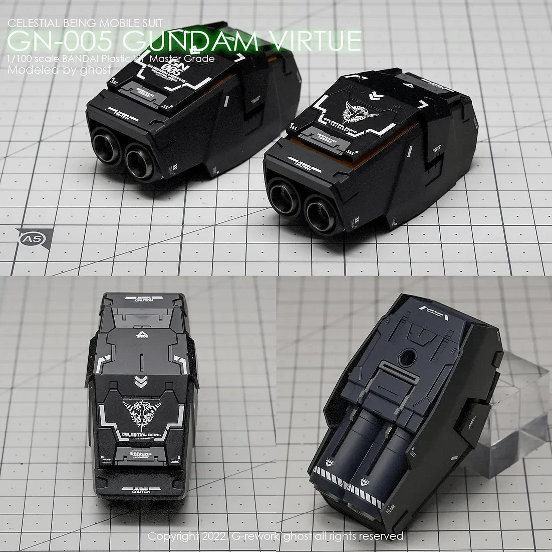 G-Rework Water Decal For MG Virtue - A-Z Toy Hobby
