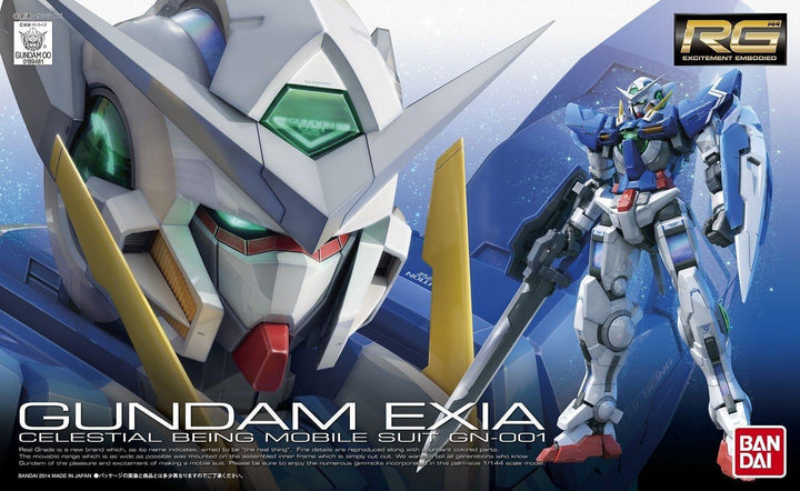 Bandai 15 Gundam Exia GN-001 RG 1/144 Model Kit - A-Z Toy Hobby
