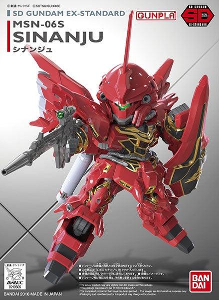 Bandai 013 Sinanju SD EX-Standard Model Kit - A-Z Toy Hobby