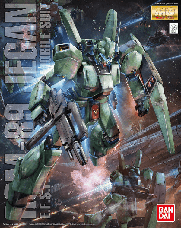 Bandai RGM-89 Jegan MG 1/100 Model Kit - A-Z Toy Hobby