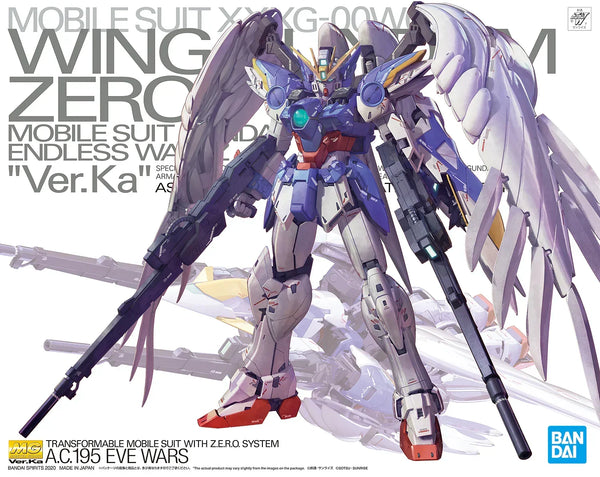 Bandai Wing Gundam Zero EW Ver. Ka MG 1/100 Model Kit – A-Z Toy Hobby Bandai Wing Gundam Zero EW Ver. Ka MG 1/100 Model Kit – A-Z Toy Hobby