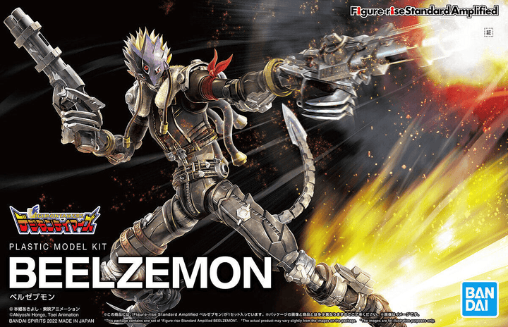 Bandai Digimon Beelzemon Amplified Figure-rise Model Kit - A-Z Toy Hobby