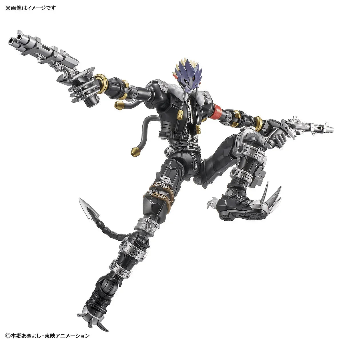デジモンamplifiedプラモデル5点セット Figure-rise Standard Amplified アルファモン『DIGITAL MONSTER X