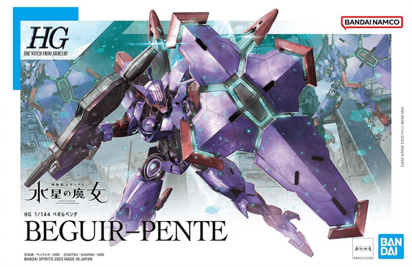 Bandai 12 Beguir Pente HG TWFM 1/144 Model Kit - A-Z Toy Hobby