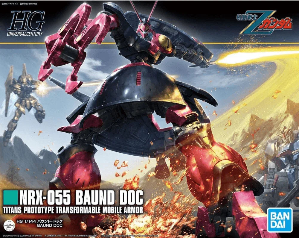Bandai 235 NRX-055 Baund Doc HGUC 1/144 Model Kit - A-Z Toy Hobby