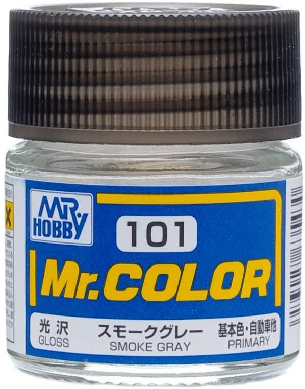 Mr. Hobby C101 Mr. Color Gloss Smoke Gray Lacquer Paint 10ml - A-Z Toy Hobby