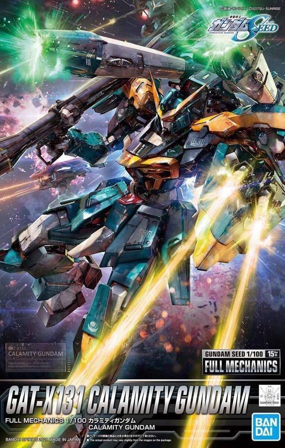 Bandai 01 Calamity Gundam Seed Full Mechanics 1/100 Model Kit - A-Z Toy Hobby