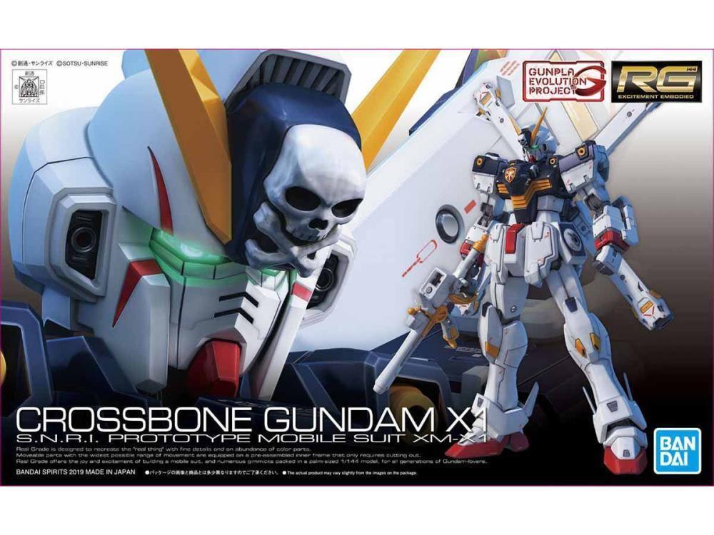Bandai 31 Crossbone Gundam X1 RG 1/144 Model Kit - A-Z Toy Hobby