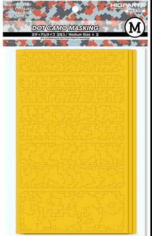 HIQParts Dot Camouflage Masking Tape (3 pcs) - A-Z Toy Hobby