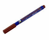 Mr. Hobby Gundam Marker GM03 Brown (Fine Tip For Panel Lines) - A-Z Toy Hobby