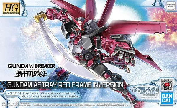 Bandai 10 Gundam Astray Red Frame Inversion HG GBB 1/144 Model Kit - A-Z Toy Hobby