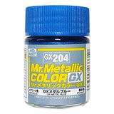 Mr. Hobby GX204 Mr. Metallic Color GX Metal Blue Lacquer Paint 18ml - A-Z Toy Hobby