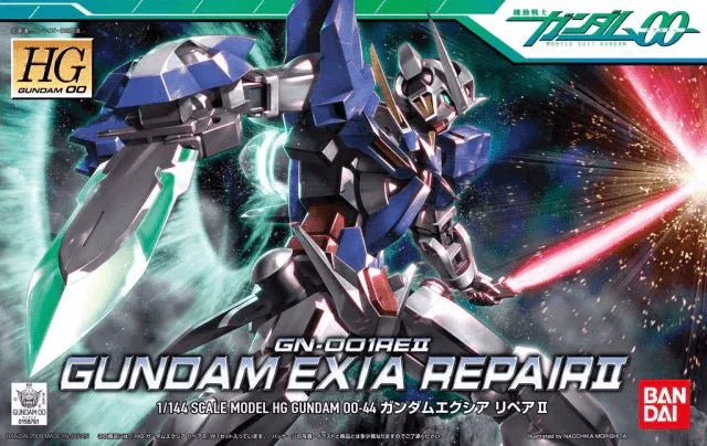 Bandai 44 Gundam Exia Repair II HG00 1/144 Model Kit - A-Z Toy Hobby