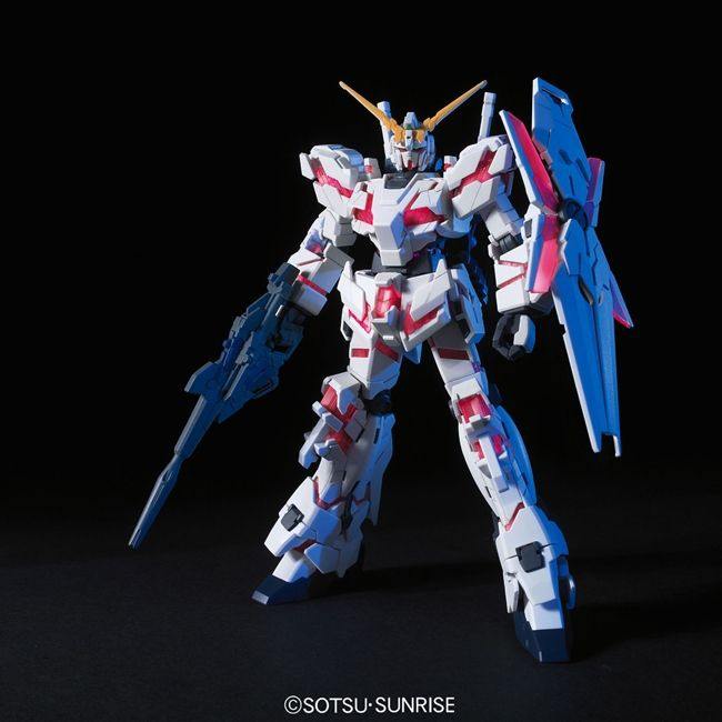Bandai 100 Unicorn Gundam Destroy Mode HGUC 1/144 Model Kit - A-Z Toy Hobby