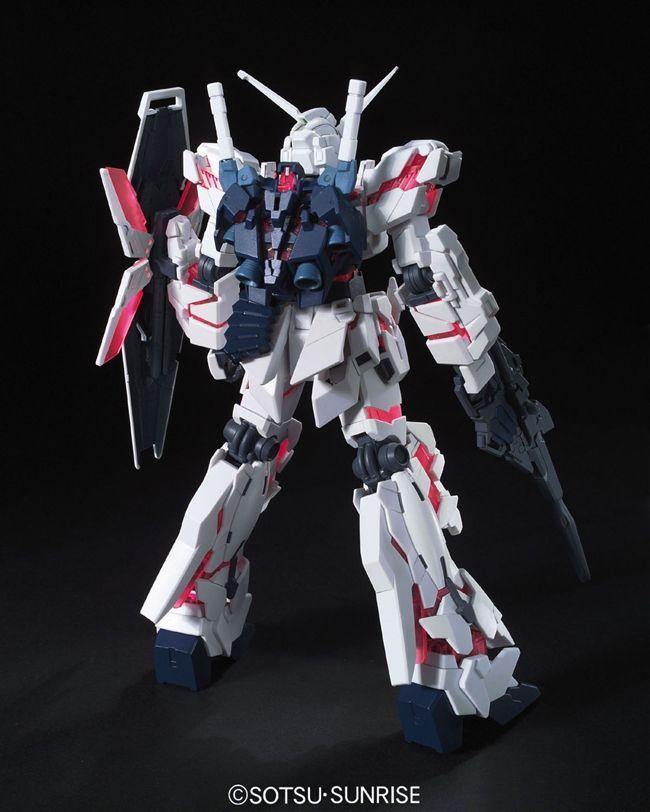 Bandai 100 Unicorn Gundam Destroy Mode HGUC 1/144 Model Kit - A-Z Toy Hobby