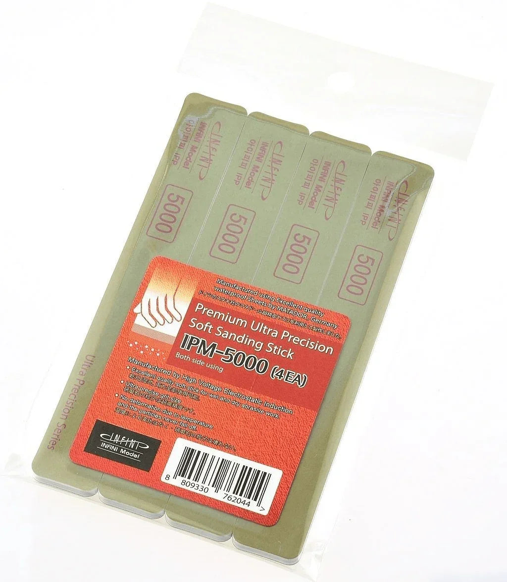 Infini Model Premium Ultra Precision Soft Sanding Stick (4pcs) - A-Z Toy Hobby
