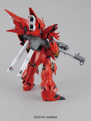 Bandai MSN-06S Sinanju Animation Color Ver. MG 1/100 Model Kit - A-Z Toy Hobby