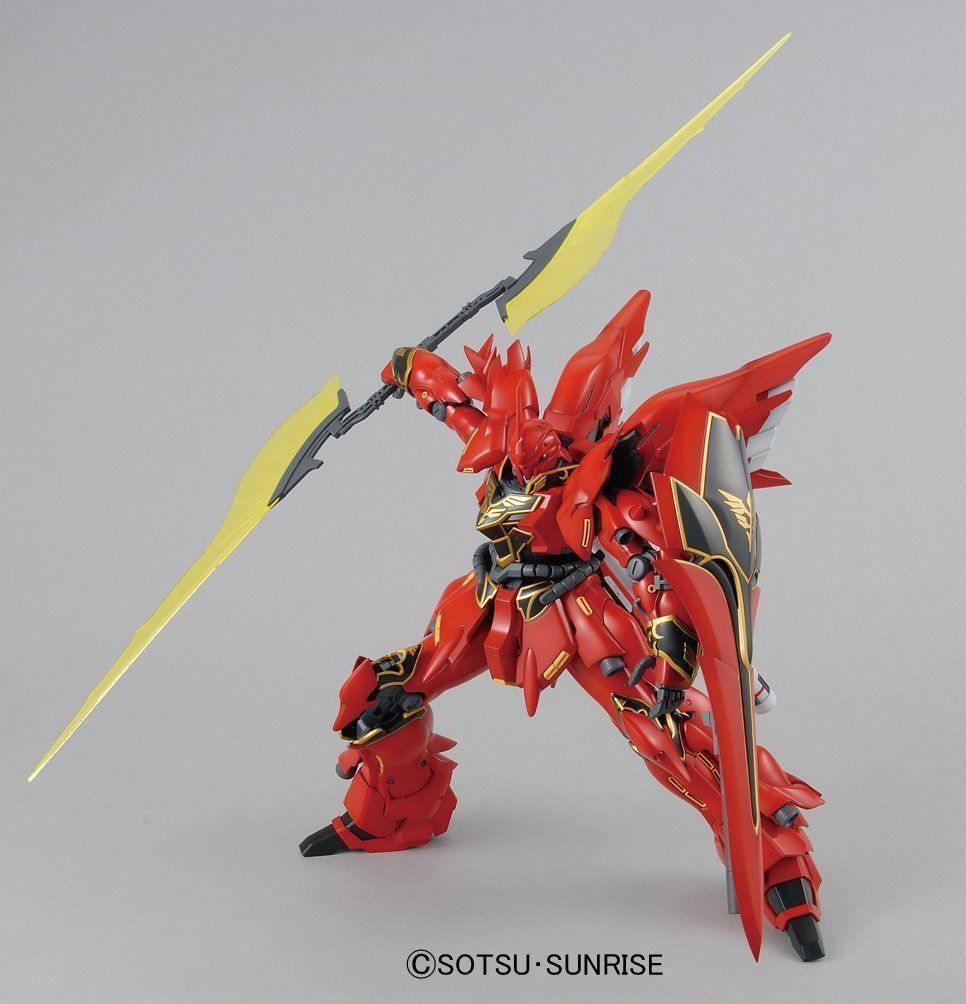 Bandai MSN-06S Sinanju Animation Color Ver. MG 1/100 Model Kit - A-Z Toy Hobby