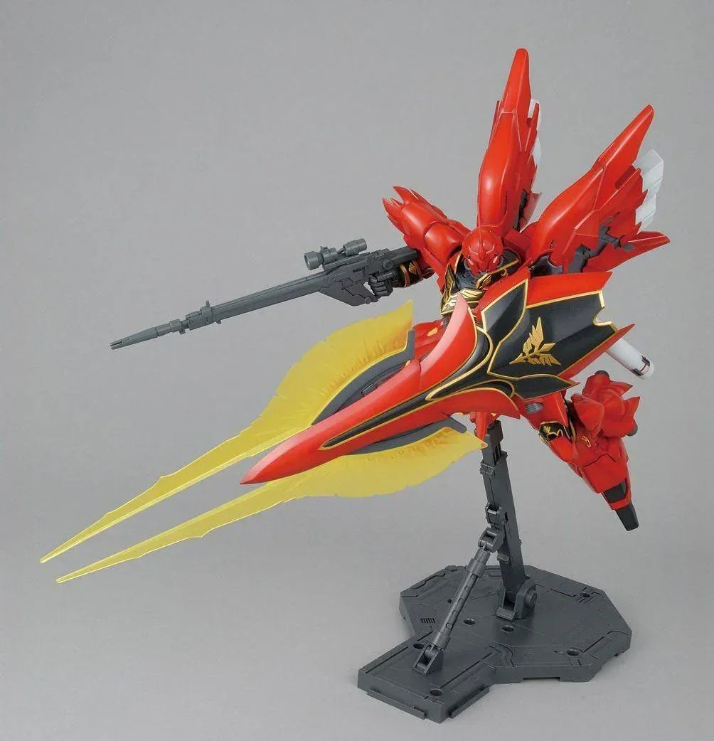 Bandai MSN-06S Sinanju Animation Color Ver. MG 1/100 Model Kit - A-Z Toy Hobby