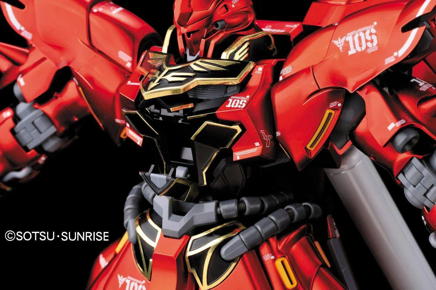 MSN-06S Sinanju Ver. Ka Titanium Finish MG 1/100 Model Kit - A-Z
